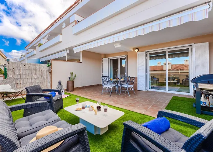 Modern With Large Terrasse, Bbq, Fast Wifi, 2 Pools Lejlighed Puerto de Santiago (Tenerife)